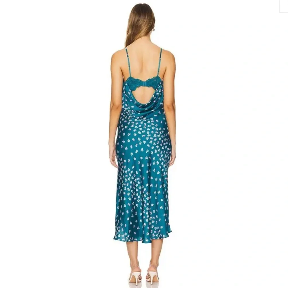 NWOT Gossamer Glow floral midi slip dress by Intimately Free People in Medium